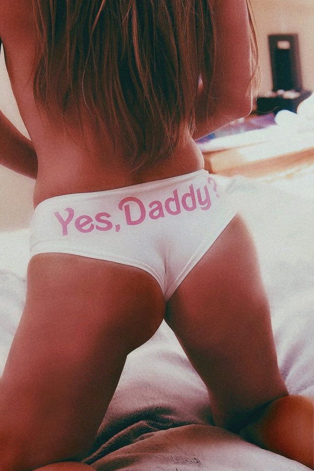 Yes, Daddy? Boy-short panties - Cali Diamond