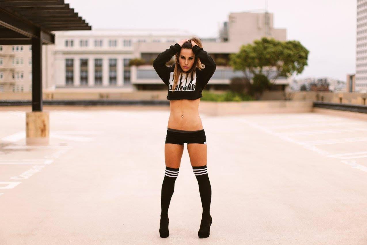 Cali Swag Girl Slim Fit workout or yoga Shorts - Cali Diamond