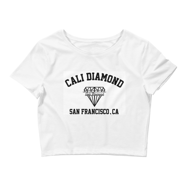 Cali Diamond Women’s Crop Tee - Cali Diamond