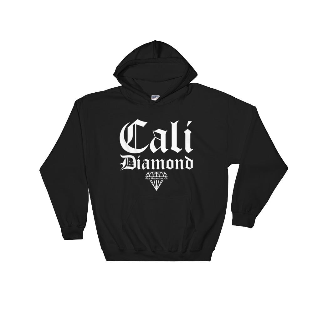 Cali Diamond Old English Graphic Hooded Sweatshirt - Cali Diamond